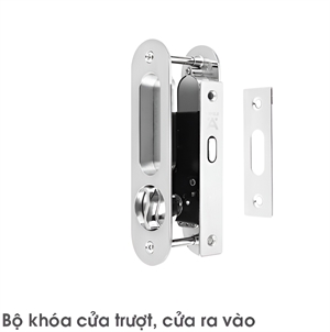 Bộ Khóa Tay Nắm Cửa Trượt Gỗ Hafele 499.65.105